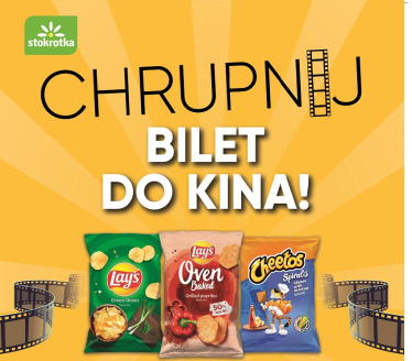 Konkurs "Chrupnij bilet do kina" Stokrotka