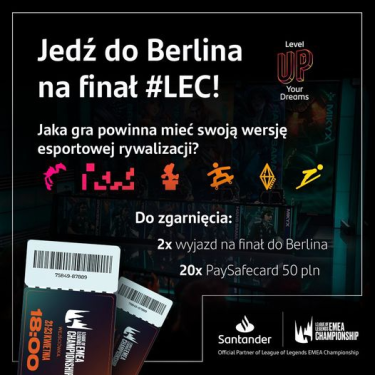 Konkurs "Jedź do Berlina na Mistrzostwa w League of Legends"