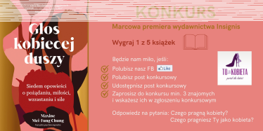 Konkurs "Marcowa premiera wydawnictwa Insignis"