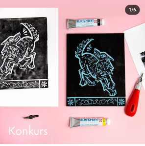 Konkurs plastyczny na projekt linorytu