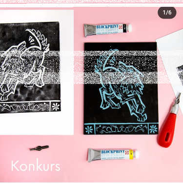 Konkurs plastyczny na projekt linorytu