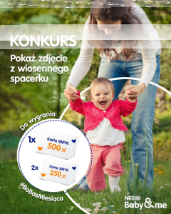 Konkurs fotograficzny "Maluszek miesiaca - Kwiecień"
