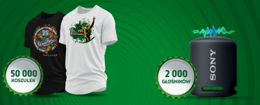 Loteria "Wygrywaj muzyczne nagrody" 18+