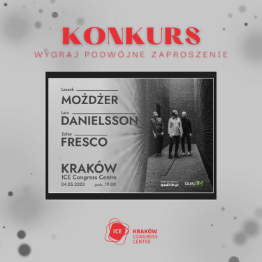 Kraków: Wygraj zaproszenie na koncert MOŻDŻER - DANIELSSON - FRESCO - TRIO 2023