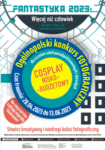 Konkurs na kolaż fotograficzny "Fantastyka 2023: Cosplay niskokosztowy"