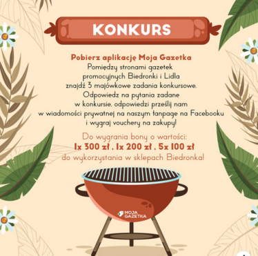 Konkurs "Udany weekend majowy MOJA GAZETKA"