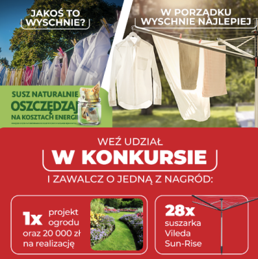 Konkurs "Jakoś to wyschnie"