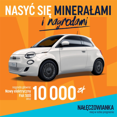 Loteria "Nasyć się minerałami i nagrodami"