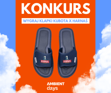 Wygraj klapki Kubota x Harnaś