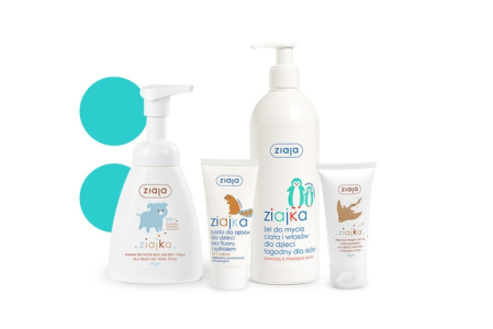 Konkurs "Zostań 1 ze 100 testerek! Przetestuj za darmo kosmetyki do pielęgnacji dziecka marki Ziaja"