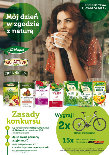 Konkurs "Mój dzień w zgodzie z naturą" Intermarche