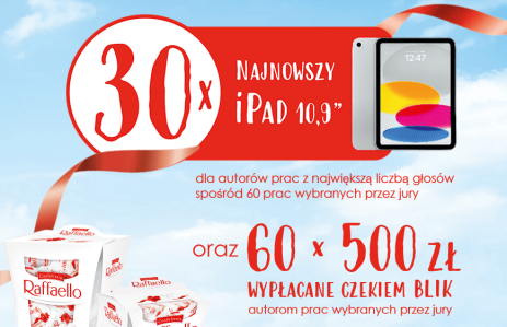 Konkurs "Raffaello - wczuj się w rysowanie i pokochaj wygrywanie"