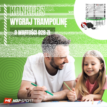 Wygraj trampolinę ogrodową