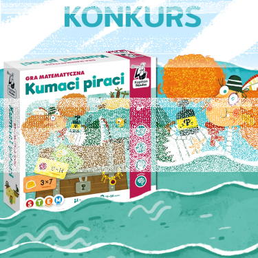 Wygraj matematyczną grę Kumaci piraci od Kapitana Nauki!