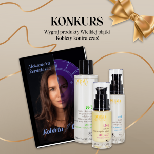 Wygraj kosmetyki Derma Dance i książkę "Kobieta kontra czas"