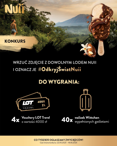 Konkurs "Przenieś się do świata Nuii"