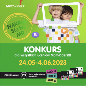 Konkurs filmowy "Nakręć się na MathRiders 2023"
