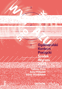 Ogólnopolski Konkurs Poetycki "Środek Wyrazu 2023"