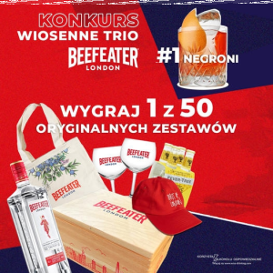 Konkurs "Wiosenne trio Beefeater London"