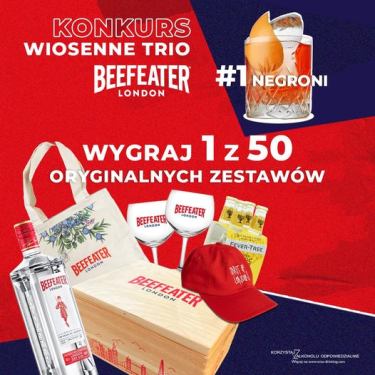 Konkurs "Wiosenne trio Beefeater London"