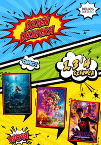 Katowice: Konkurs "Z okazji Dnia Dziecka zapraszamy do kina Helios na seans pt. MAŁA SYRENKA" do godz. 11:00