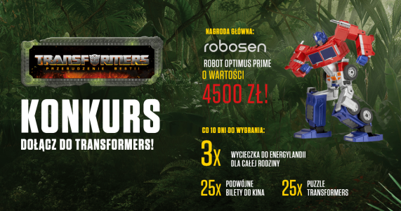 Konkurs "Dołącz do Transformers"