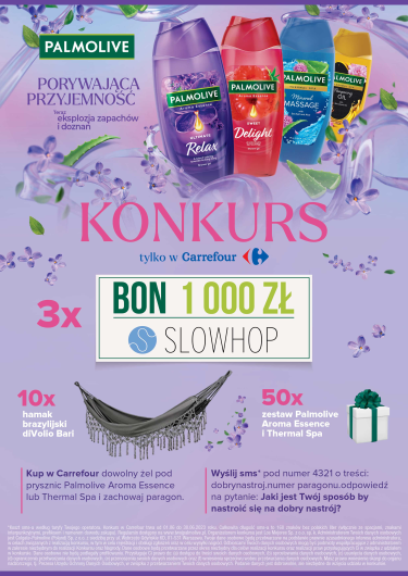 Konkurs "Nastrój się na dobry nastrój" Carrefour