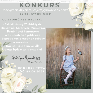 Konkurs "Sesja Zdjęciowa dziecięca"