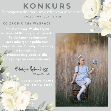 Konkurs "Sesja Zdjęciowa dziecięca"