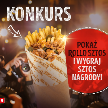 Konkurs "Pokaż Rollo Sztos i wygraj Sztos nagrody"