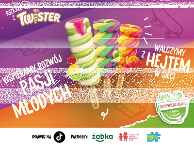 Konkurs "Rozkręć się z Twisterem" Żabka