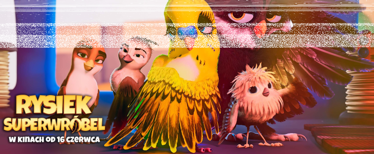 Konkurs "Rysiek Superwróbel! Wygraj dwuosobowe zaproszenie do kina"