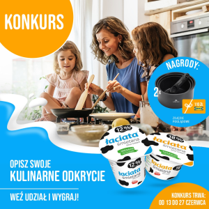 Konkurs "Opisz swoje kulinarne odkrycie - Łaciate"
