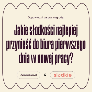 Wygraj bluzę od RocketJobs.pl i czekoladki od slodkie.com!