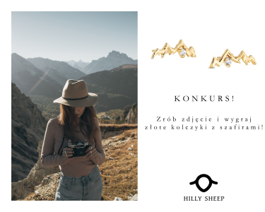 Konkurs fotograficzny "Zrób zdjęcie i wygraj złote kolczyki z szafirami" do godz. 18:00