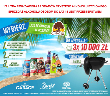 Konkurs "Wybierz lato ze smakiem" Carlsberg, 18+