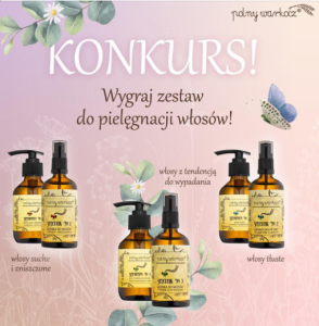 Wygraj kosmetyki do włosów