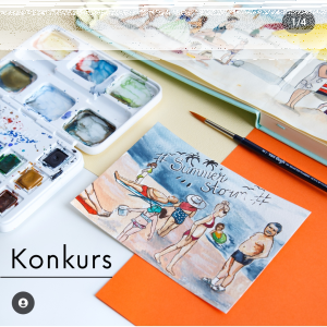 Konkurs plastyczny na pocztówkę z wakacji