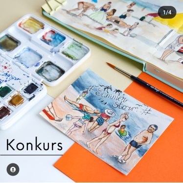 Konkurs plastyczny na pocztówkę z wakacji