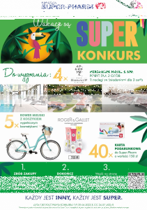 Wakacyjny konkurs Drogerii Super-Pharm