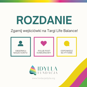Konkurs "Zgarnij wejściówki na Targi Life Balance w Warszawie"