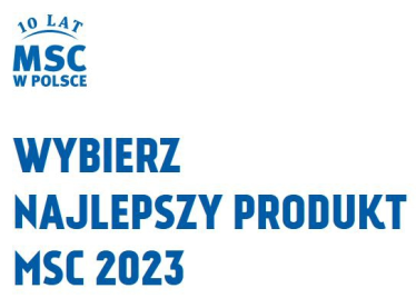 Konkurs "Wybierz najlepszy produkt MSC 2023"