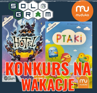 Hotel & Ptaki - wakacyjny konkurs z planszówkami do wygrania