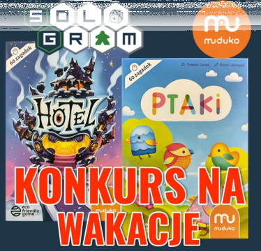 Hotel & Ptaki - wakacyjny konkurs z planszówkami do wygrania