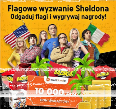 Konkurs "Flagowe wyzwanie Sheldona"