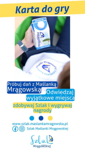 Konkurs "Szlak Maślanki Mrągowskiej – nowy produkt turystyczny Mazur"