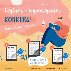 Konkurs "#CzytamWypoczywam"