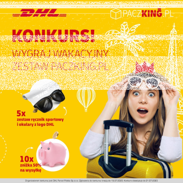 Konkurs "Letnie przygody z Paczkingiem"