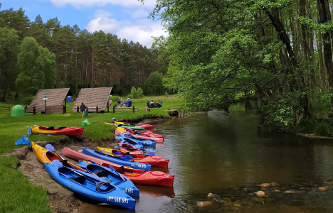 Konkurs fotograficzny "Kajakiem przez las"