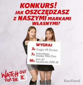 Konkurs "Watch out for the K"